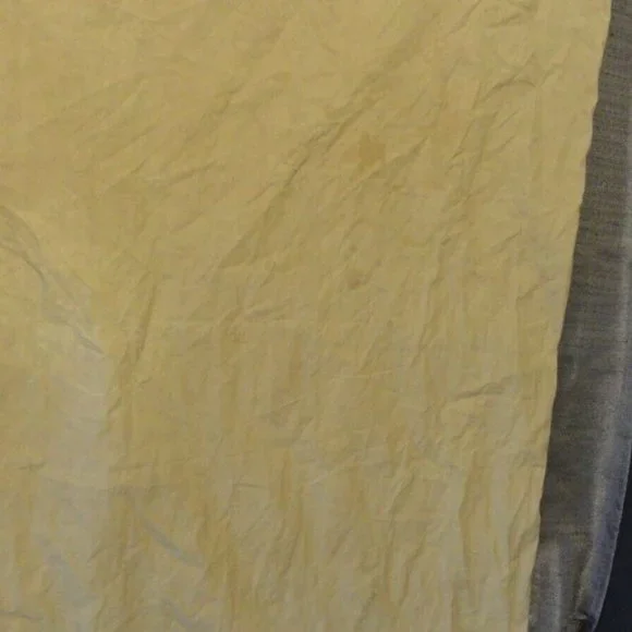 WWII MILITARY USN USGI TAN LUANDRY BAG 53"X64" LARGE SV 1890